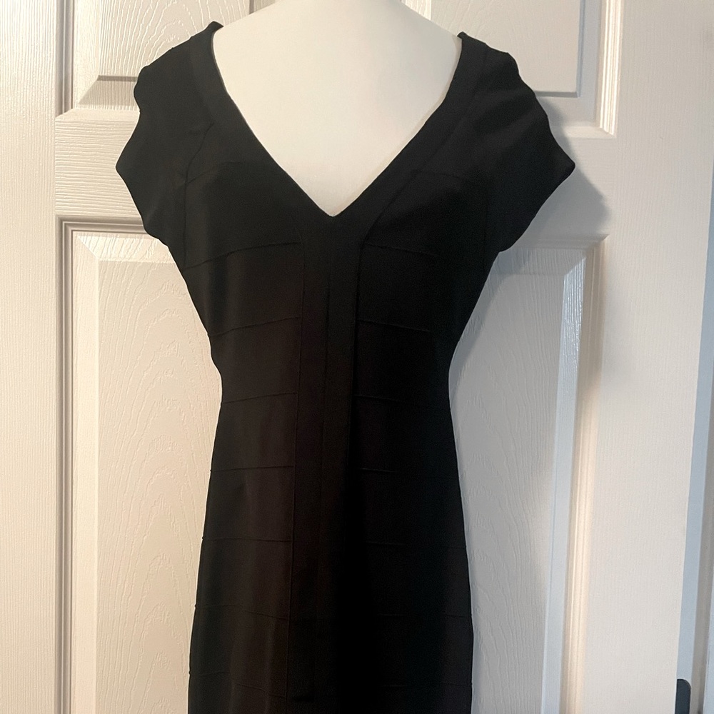 Express black bodycon dress
